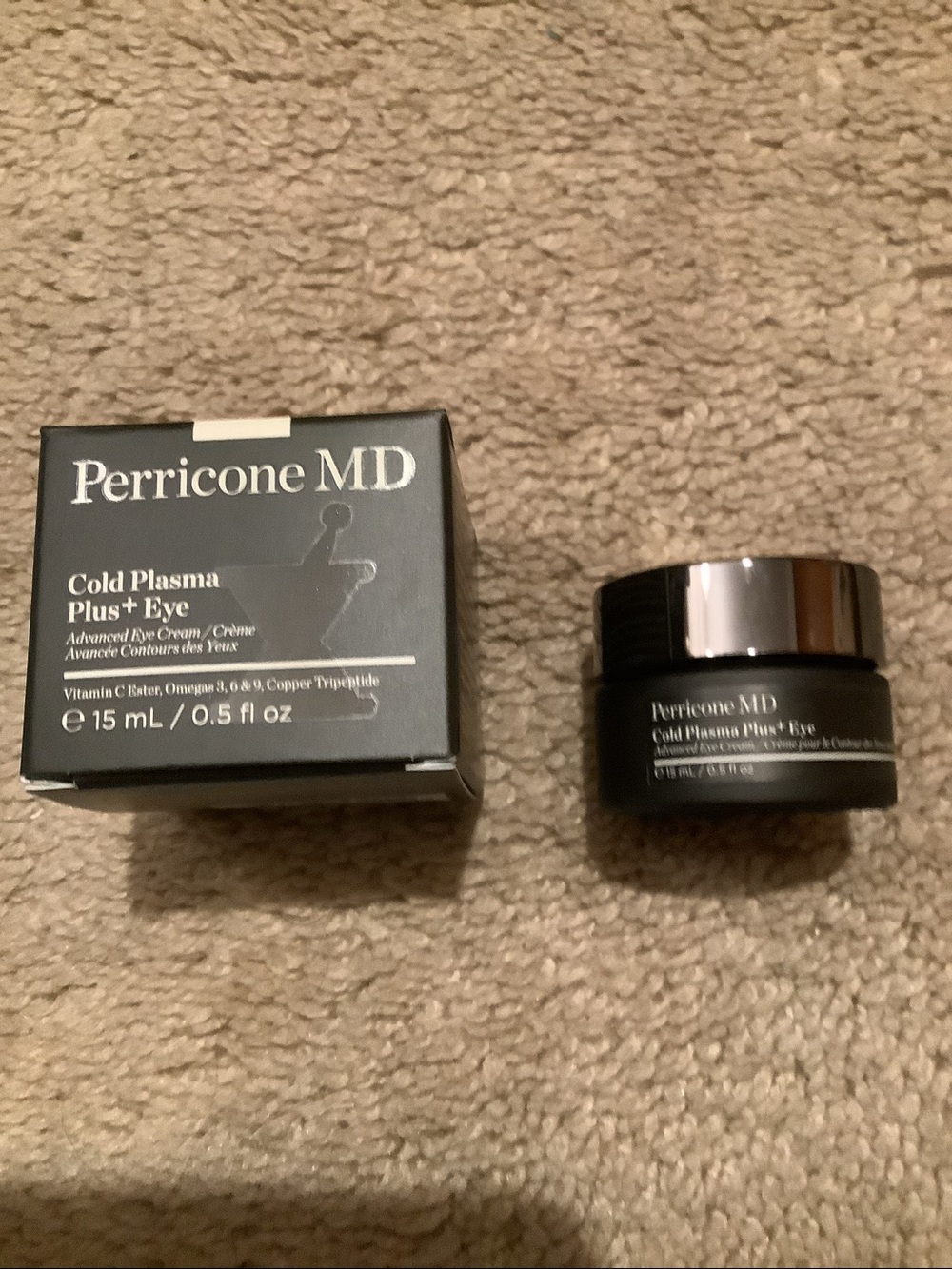 PERRICONE MD Cold Plasma Plus+ Advanced Eye Cream NIB, Full Size